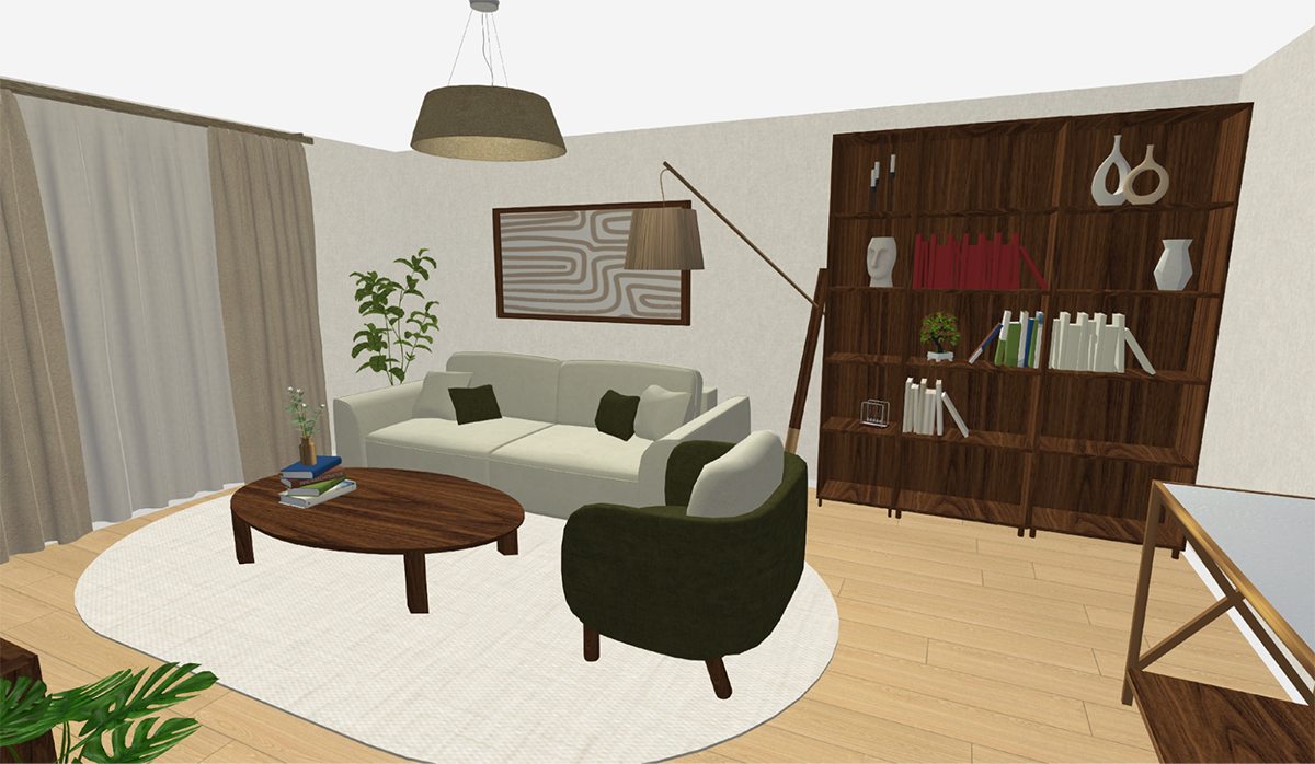 Гостиная в стиле модерн