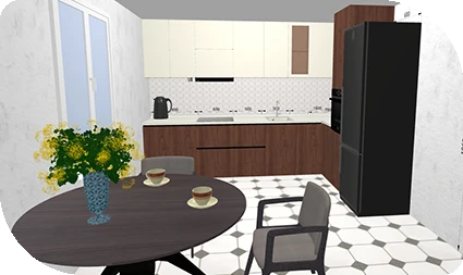 3D-конструктор кухни онлайн